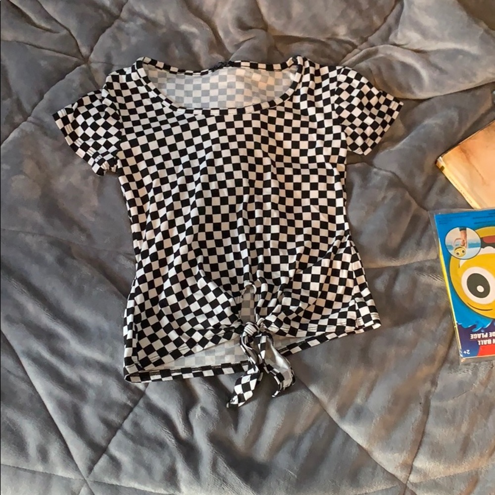 Checkered t-shirt